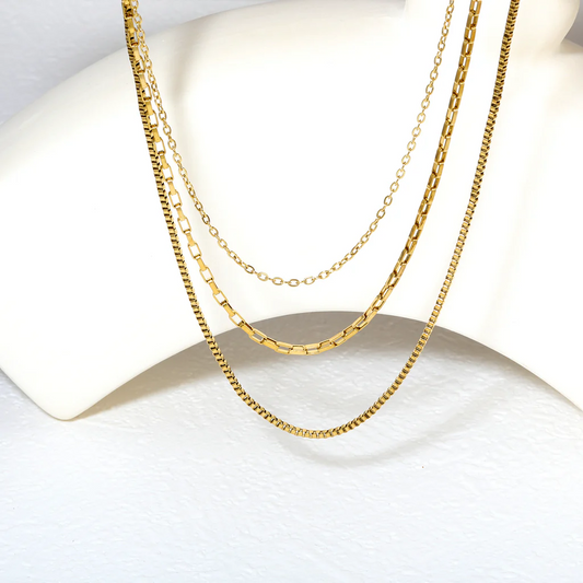Tide Layers Necklace ~ Waterproof
