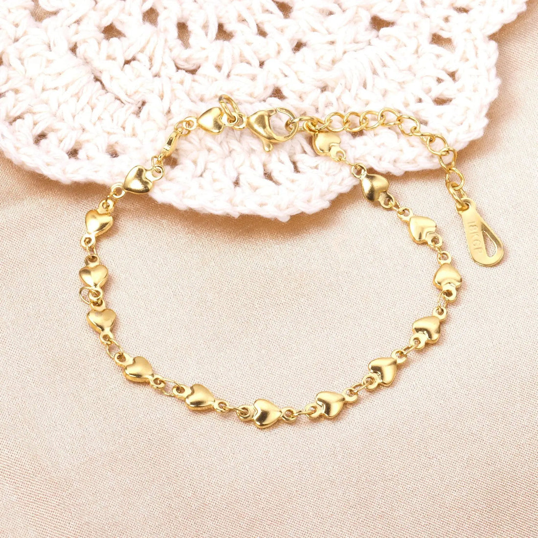 Gold Affection Bracelet ~ Waterproof