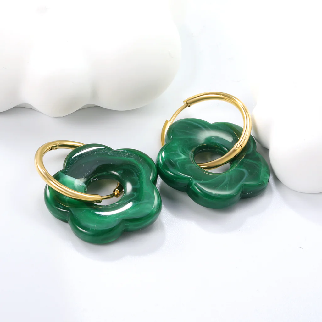 Cloud Bloom Earrings ~ Waterproof