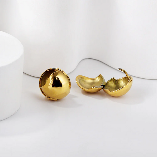 Icy Orchid Earrings ~ Waterproof