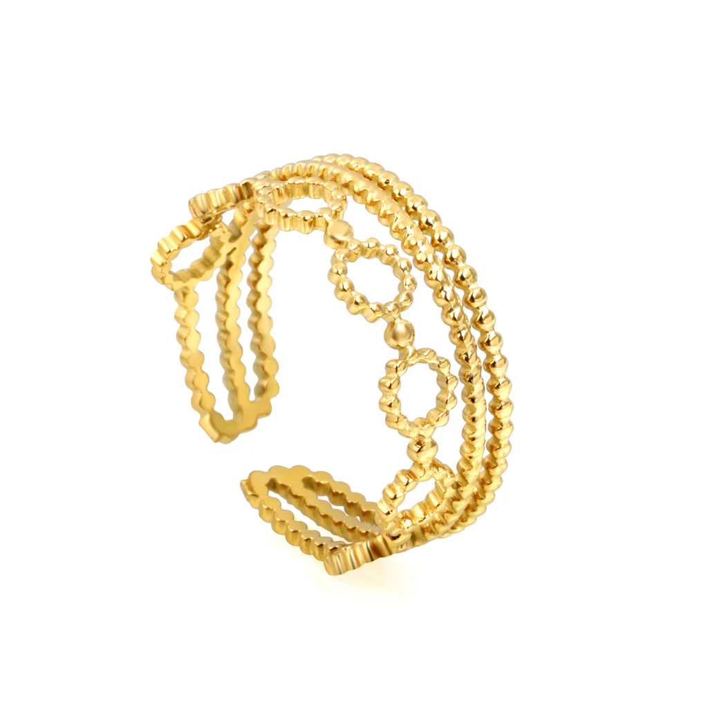 Shimmer Loop Ring ~ Waterproof