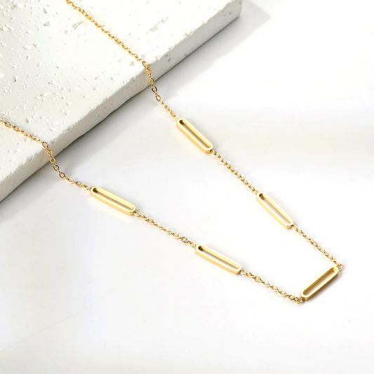 Sunset Links Necklace ~ Waterproof