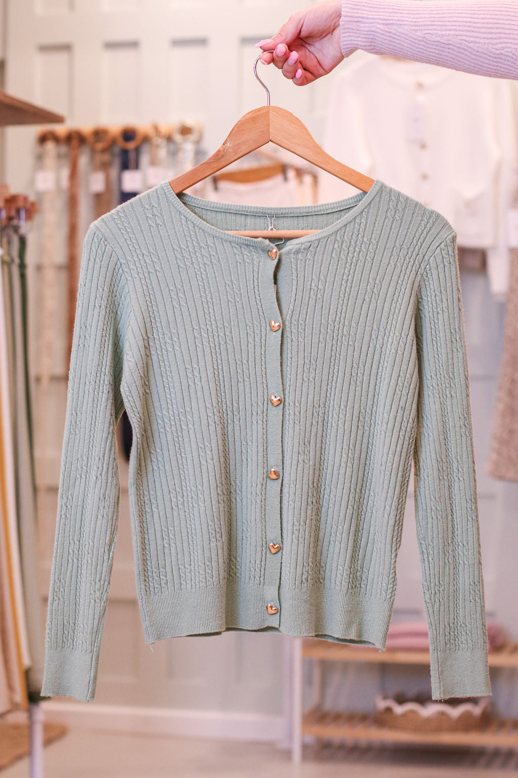 Milano Heart Cardigan