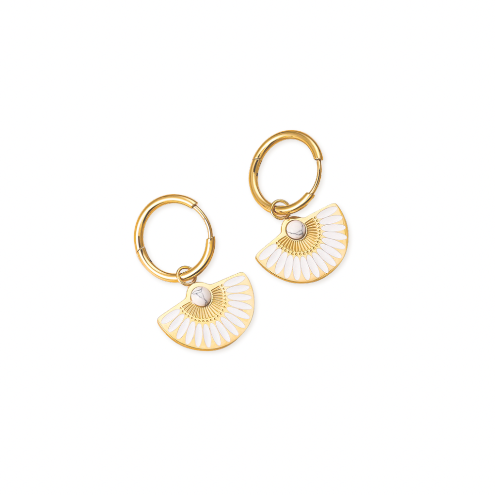 Sea Whisper Earrings ~ Waterproof