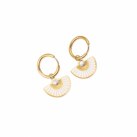 Sea Whisper Earrings ~ Waterproof