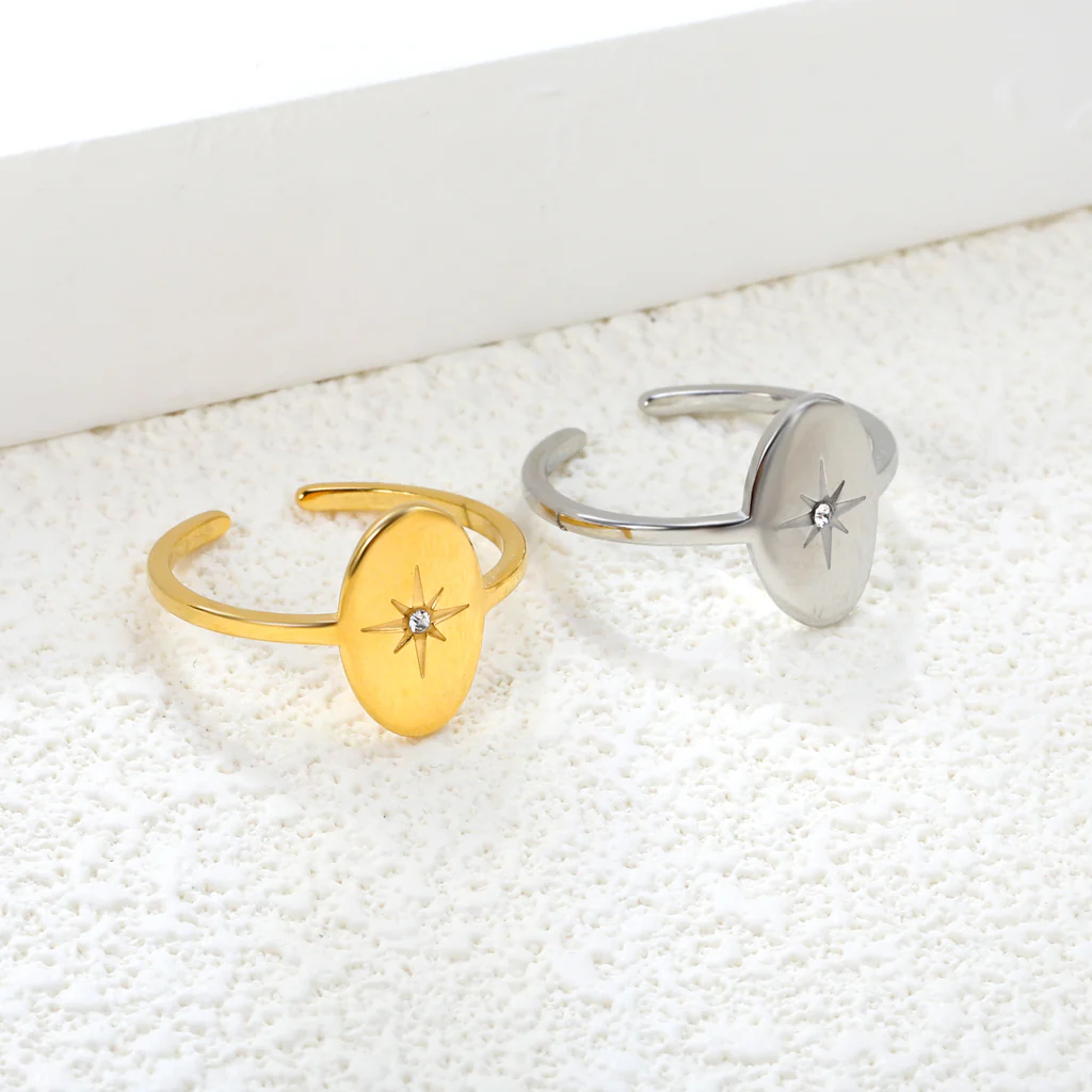 Northern Star Ring ~ Waterproof