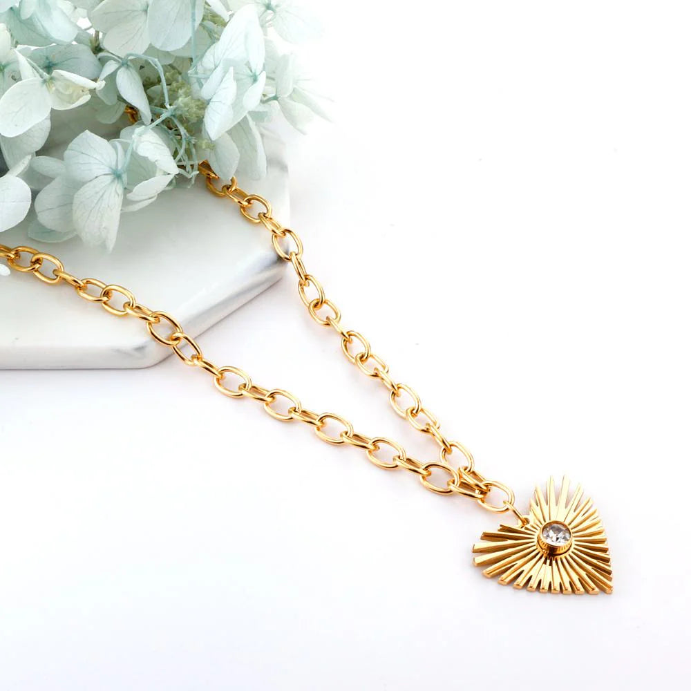 Venus Heart Necklace ~ Waterproof