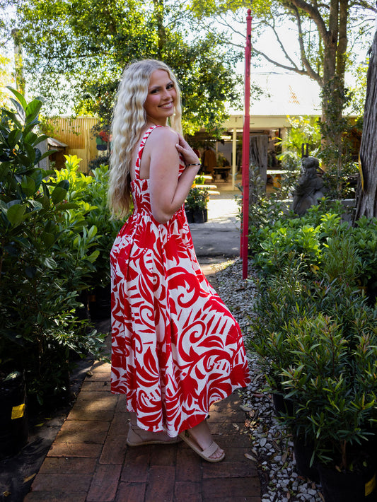 Georgia Dress ~ Shell Swirl