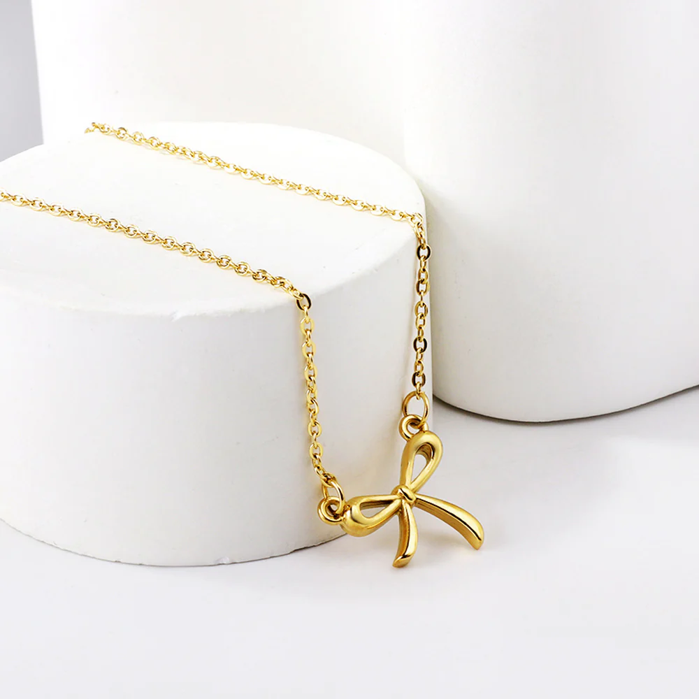Ribbon Tide Necklace ~ Waterproof