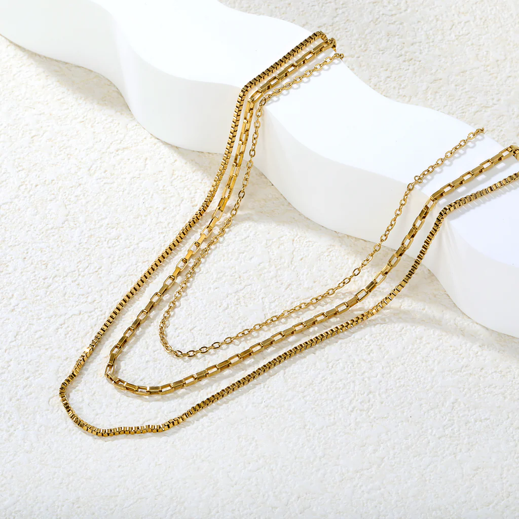 Tide Layers Necklace ~ Waterproof