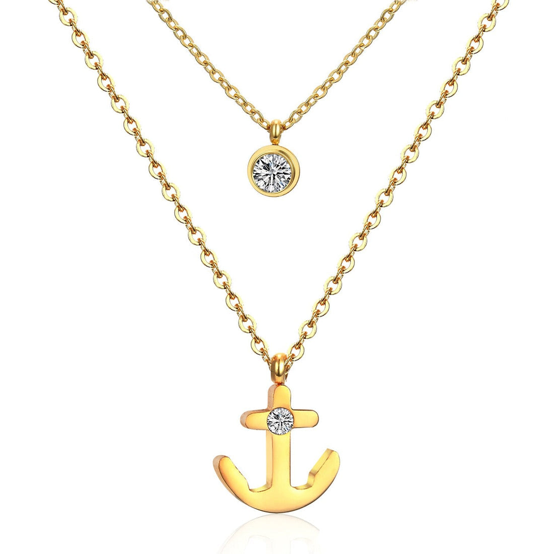 Anchored In Hope Necklace ~ Waterproof