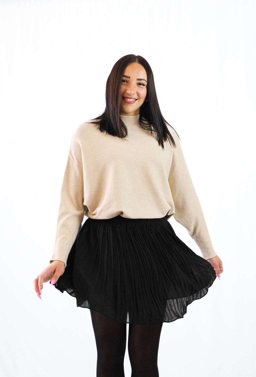 Alpine Mock Neck Knit