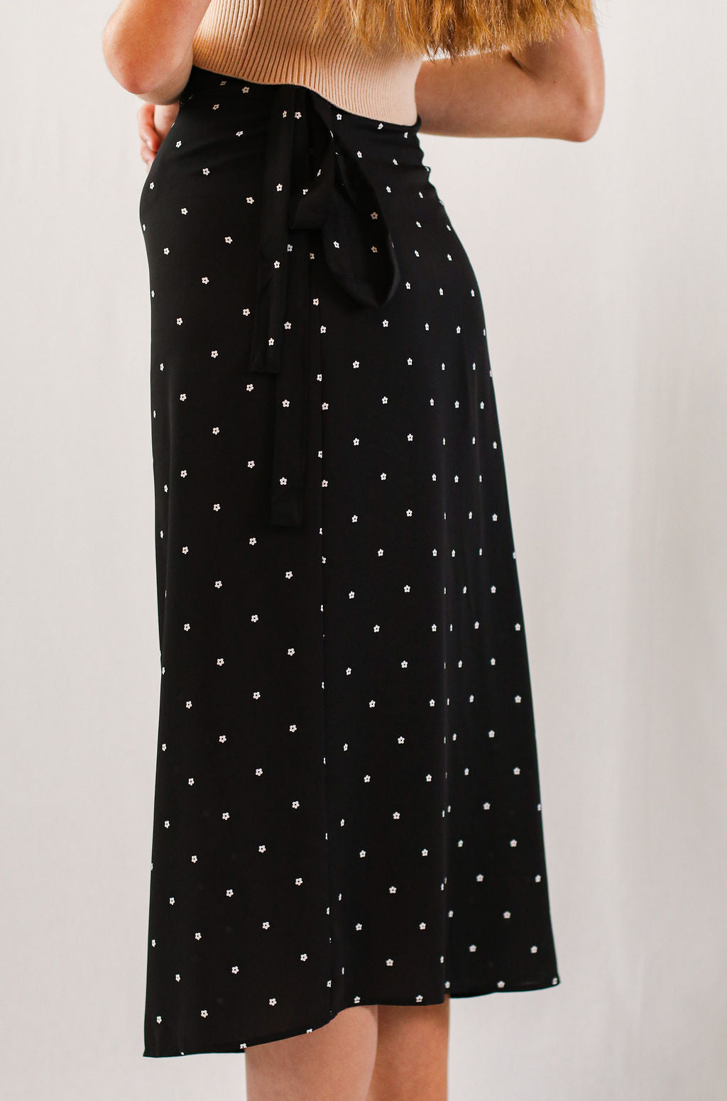 Parisian Blossom Wrap Skirt