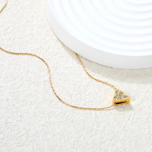 Ocean Heart Necklace ~ Waterproof