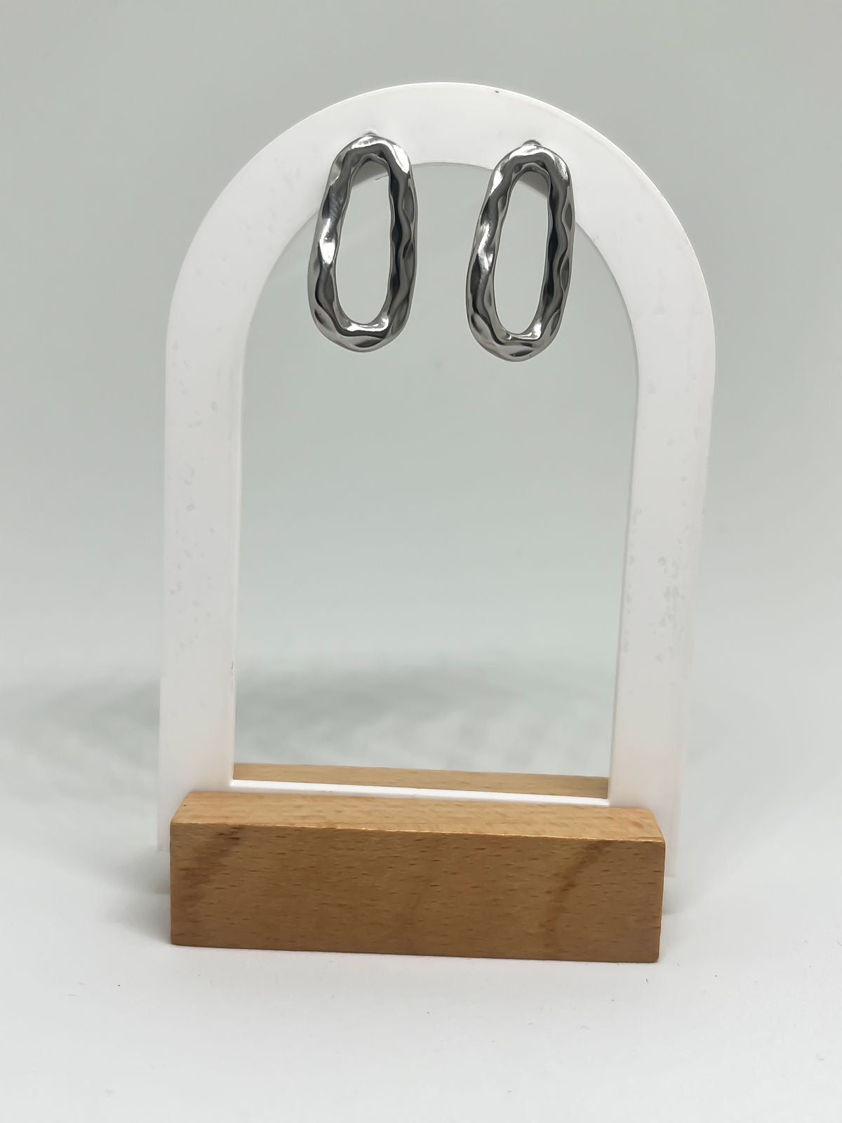 Barnacle Earrings - Silver ~ Waterproof