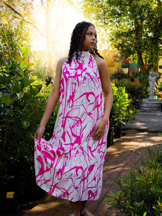 Adleigh Dress ~ Splash Print