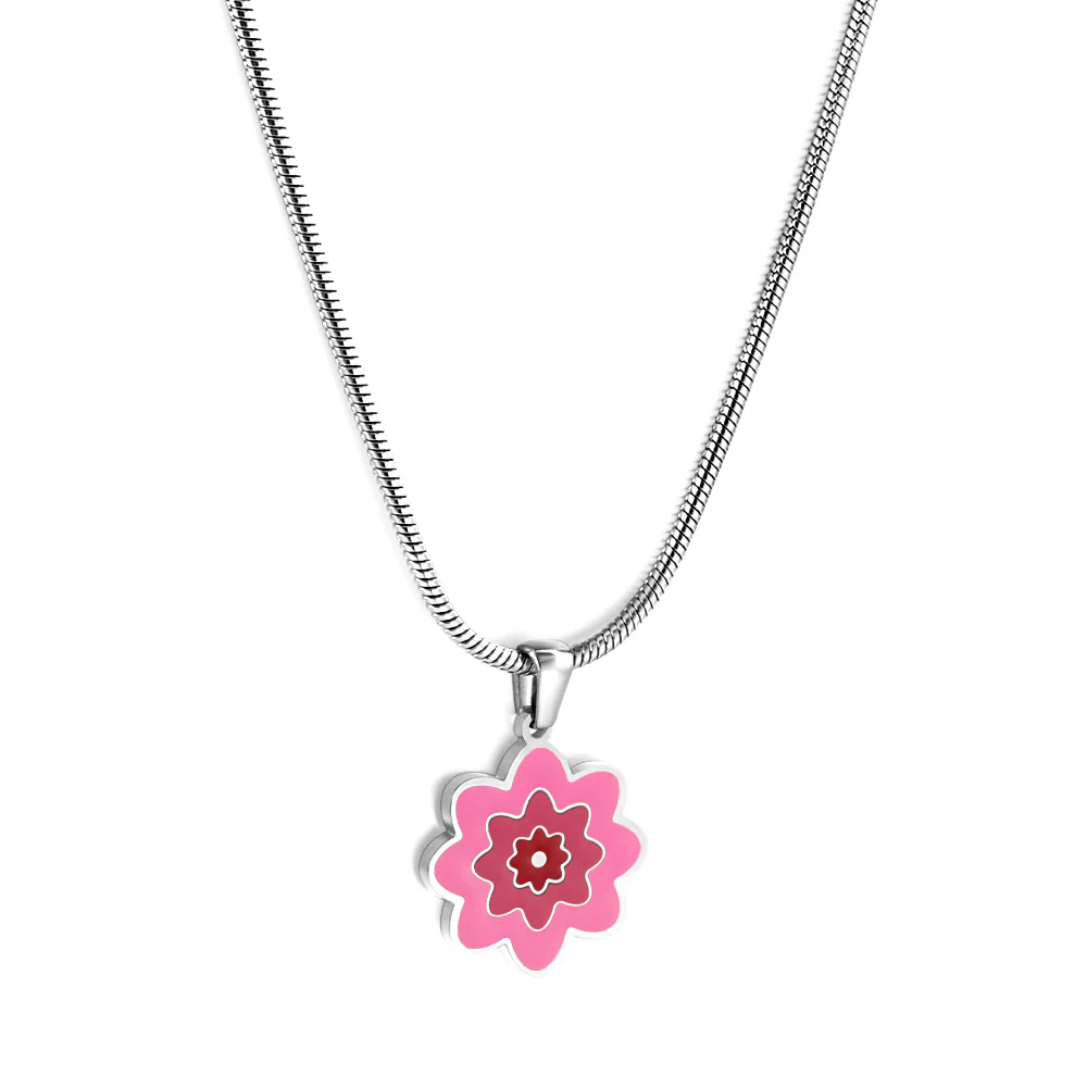 Retro Bloom Necklace ~ Waterproof