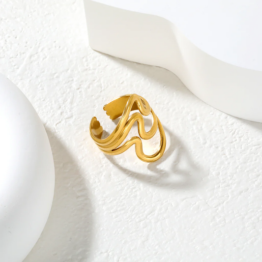 Aura Wave Ring ~ Waterproof