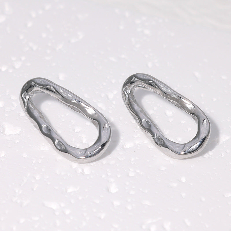 Barnacle Earrings - Silver ~ Waterproof