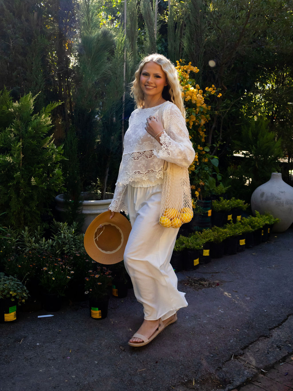 Brooklyn Pants ~ White