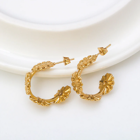 Safron Earrings ~ Waterproof