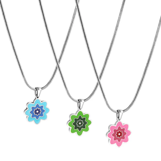 Retro Bloom Necklace ~ Waterproof