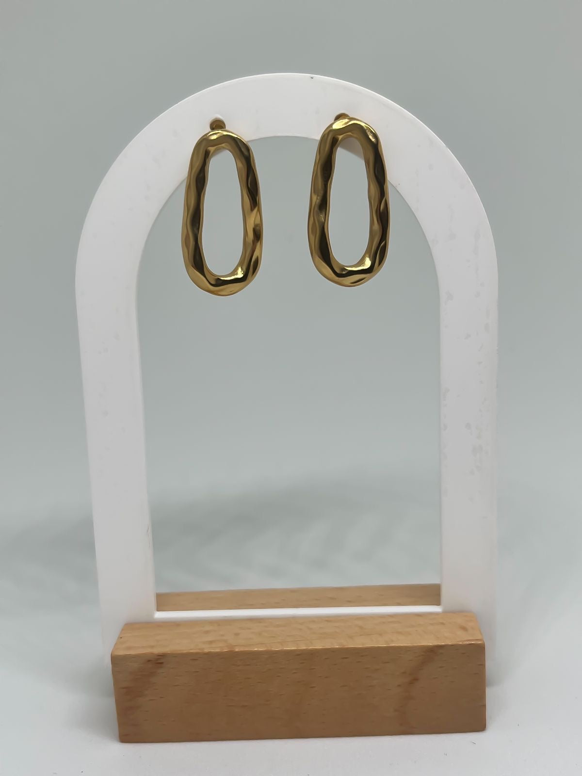 Barnacle Earrings - Gold ~ Waterproof