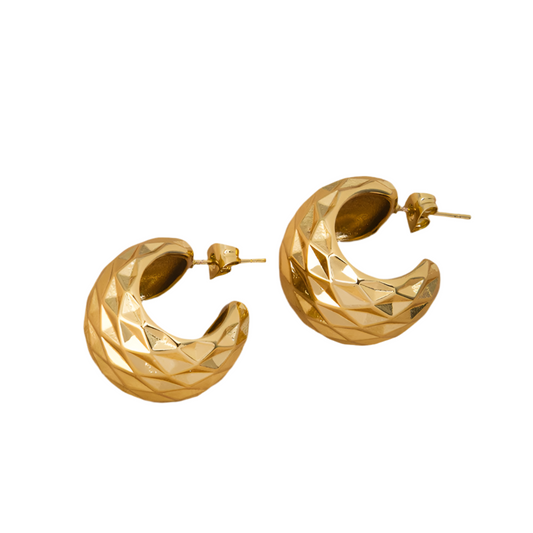 Wren Chunky Hoops ~ Waterproof