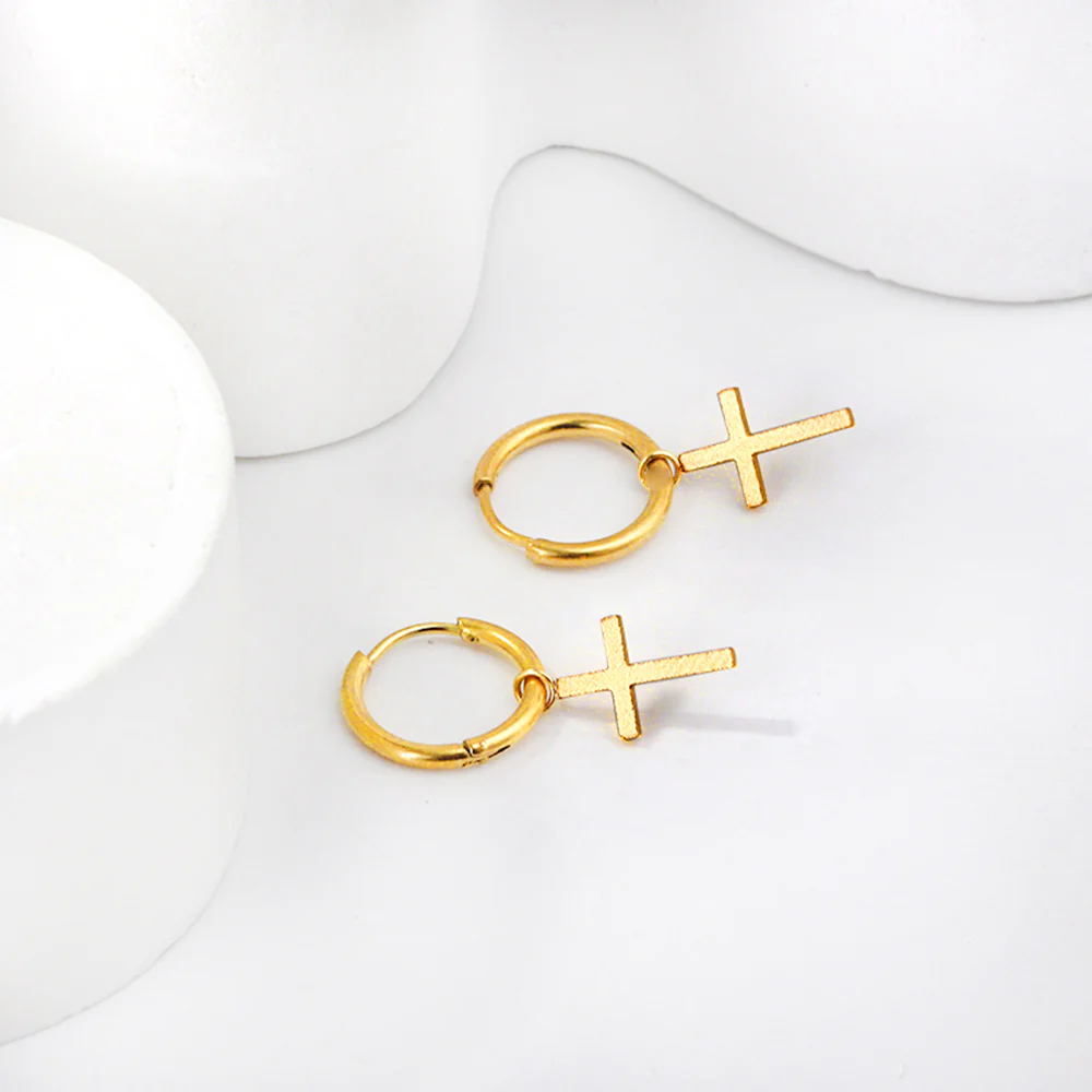 Neriah Hoop Earrings ~ Waterproof