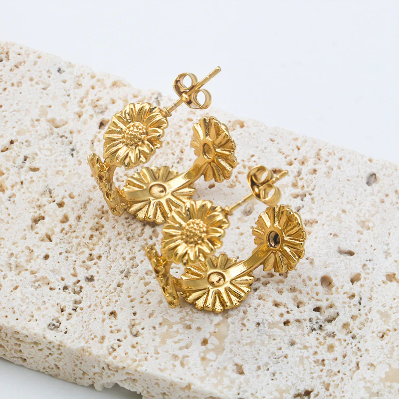 Safron Earrings ~ Waterproof
