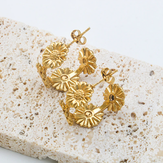 Safron Earrings ~ Waterproof