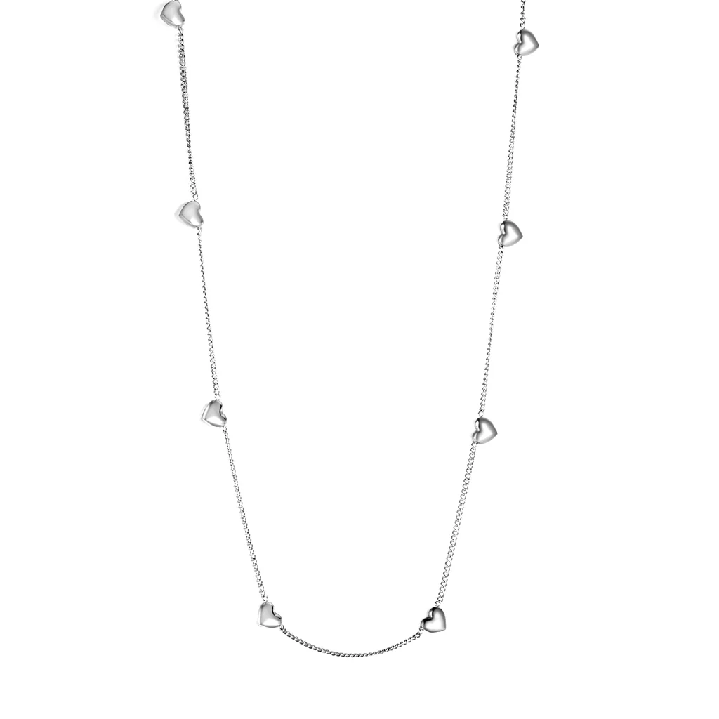 Heart Strings Steel Necklace ~ Waterproof