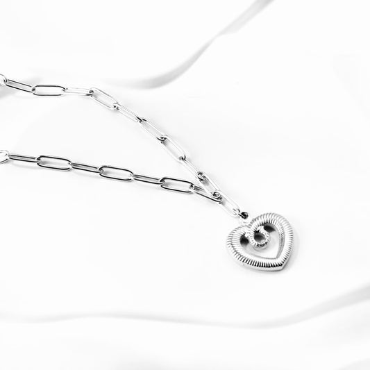 Harbor Heart Necklace ~ Waterproof