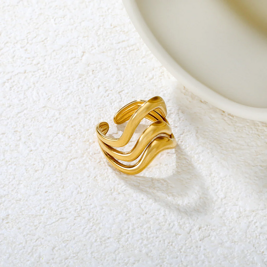 Lagoon Flow Ring ~ Waterproof