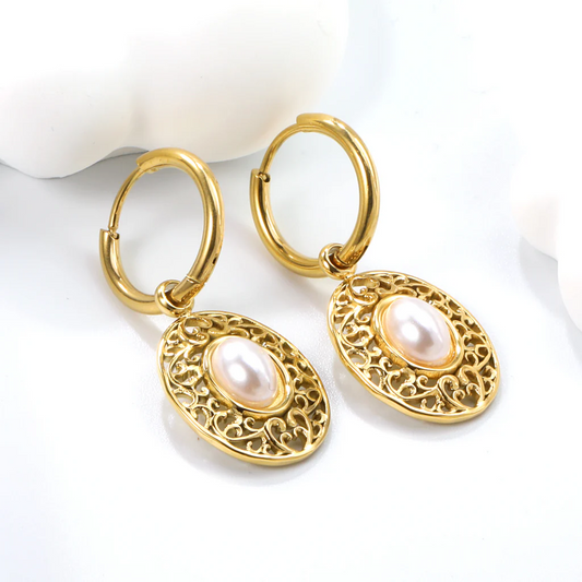 Terra Glow Earrings ~ Waterproof