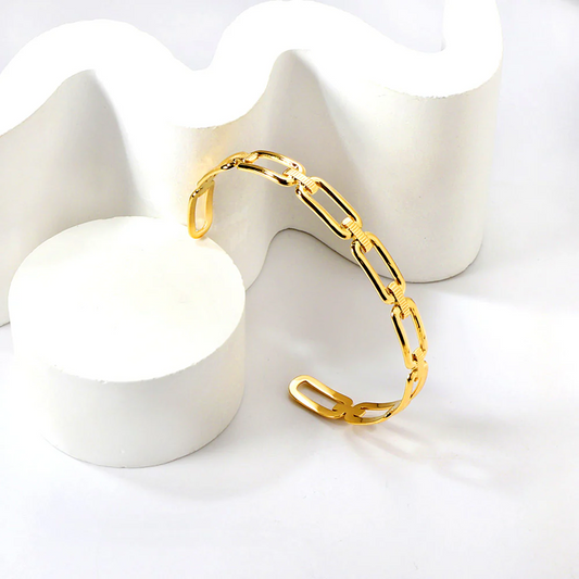 Radiant Chain Bangle ~ Waterproof