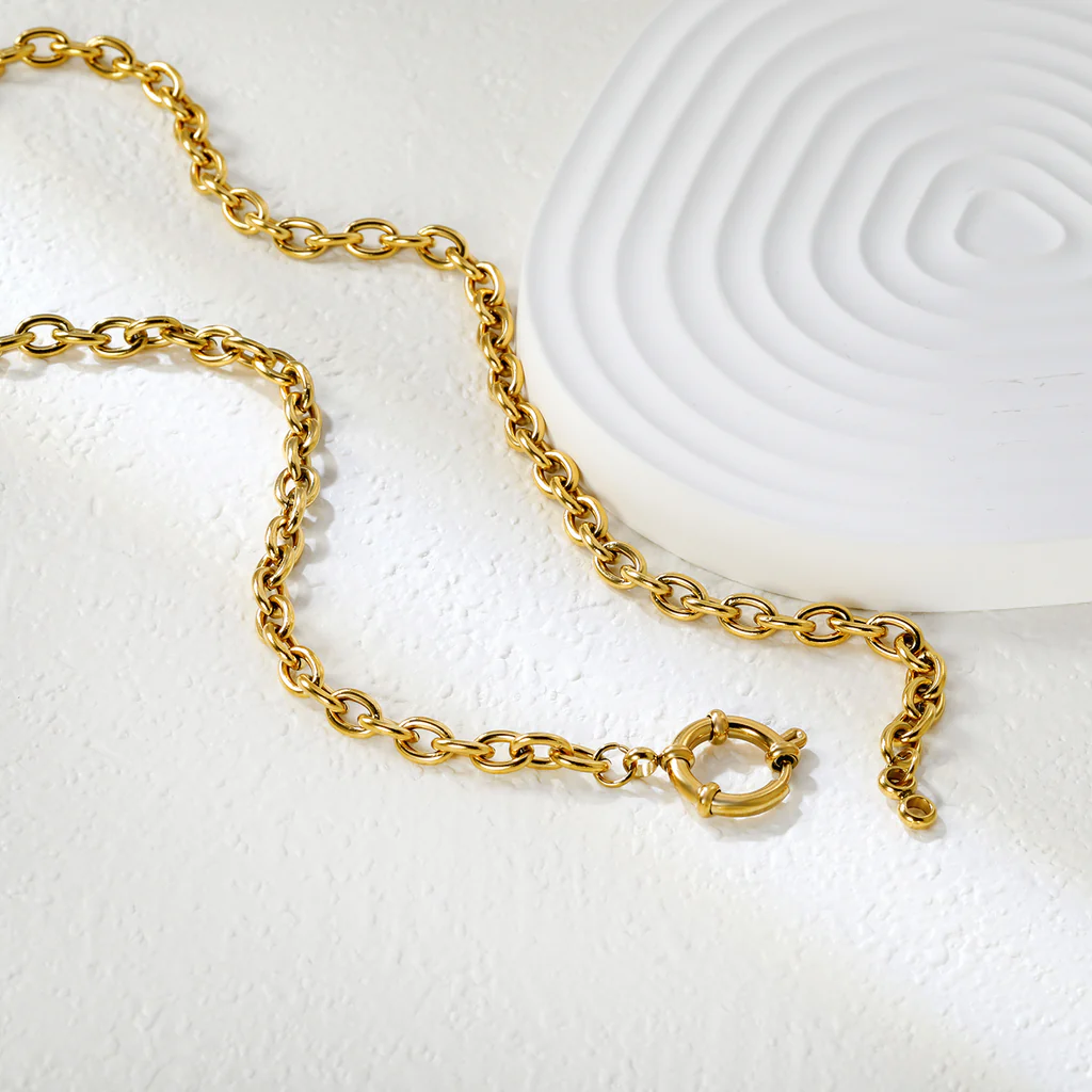 Orla Link Necklace ~ Waterproof