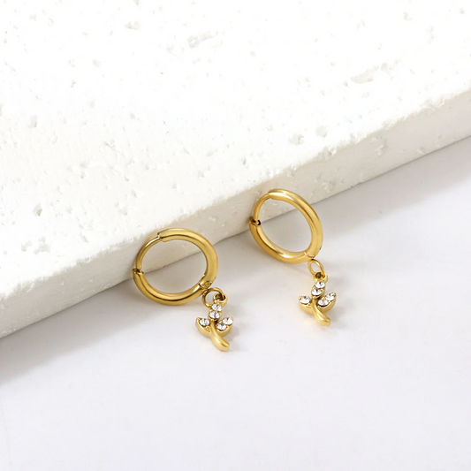 Ixora Mini Hoops ~ Waterproof