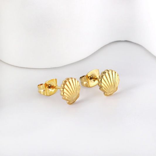 Shell Cove Studs ~ Waterproof