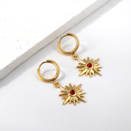 Briar Rose Earrings ~ Waterproof