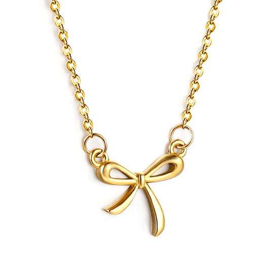 Ribbon Tide Necklace ~ Waterproof