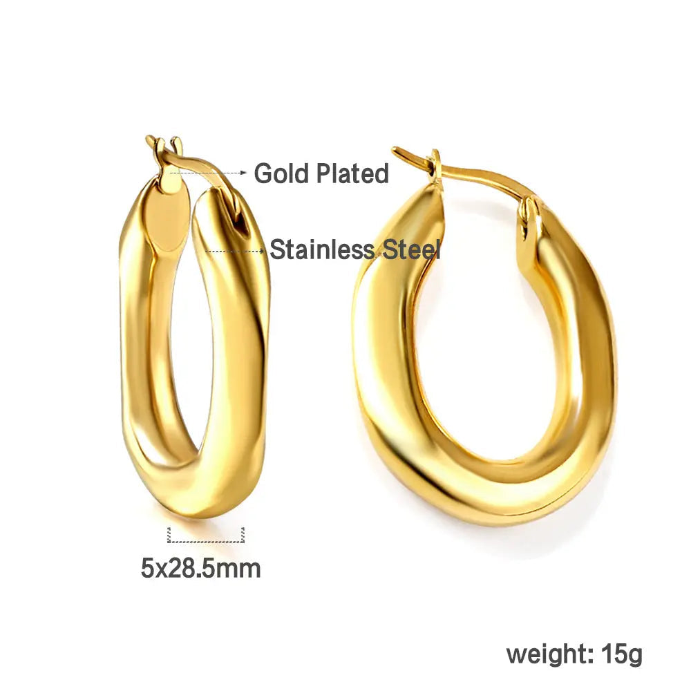 Celeste Hoops ~ Waterproof