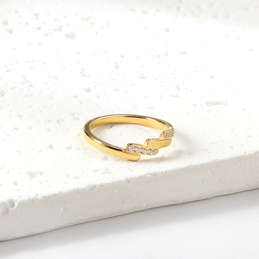 Cascade Spark Ring ~ Waterproof