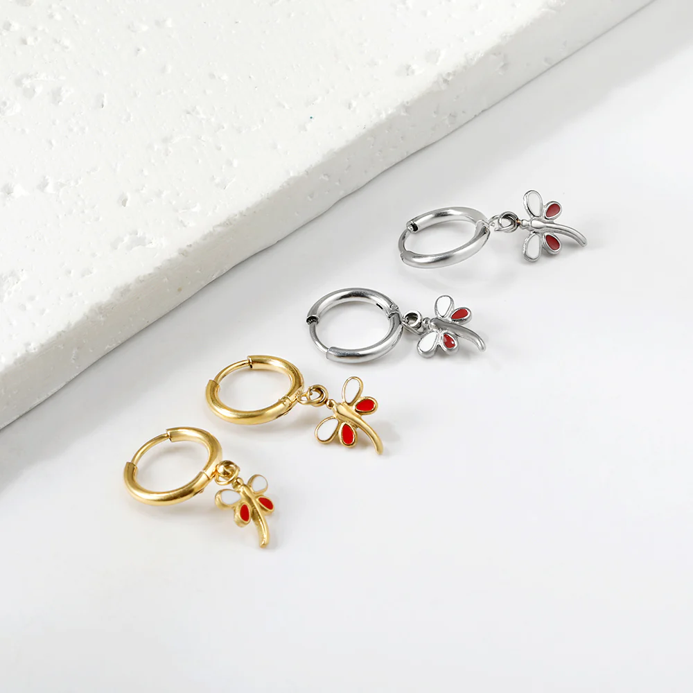 Firefly Mini Hoops ~ Waterproof