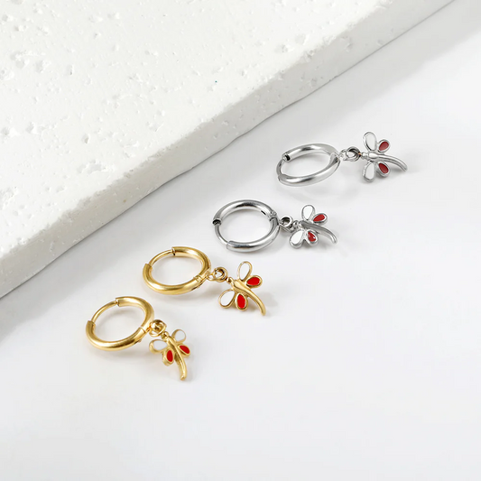 Firefly Mini Hoops ~ Waterproof