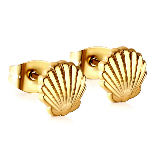 Shell Cove Studs ~ Waterproof