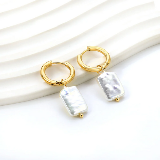 Zara Hoop Earrings ~ Waterproof