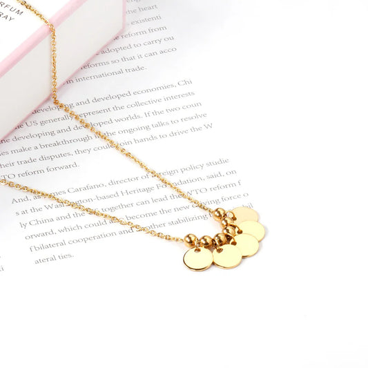 Zion Disc Necklace ~ Waterproof