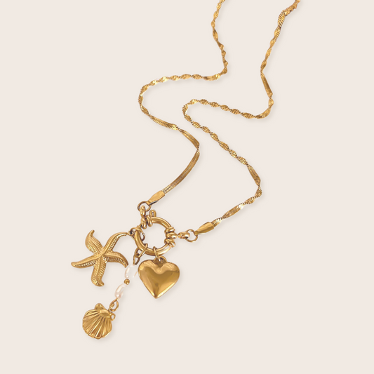 Seabound Charmed Necklace ~ Waterproof