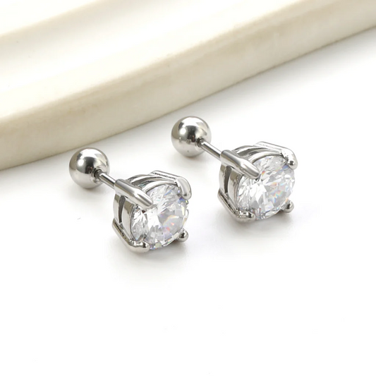 Crystal Bolt Studs ~ Waterproof